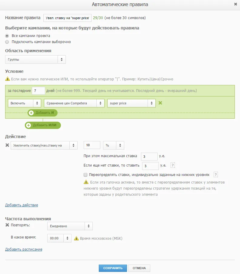 Управление ставками по данным Competera_2